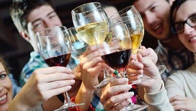 az alkohol káros hatása a szervezetre